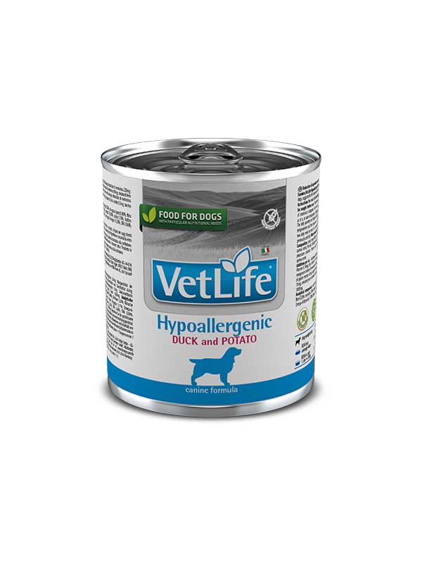 Farmina Vet life canine - Hypoallergenic Duck & Potato wet food-01